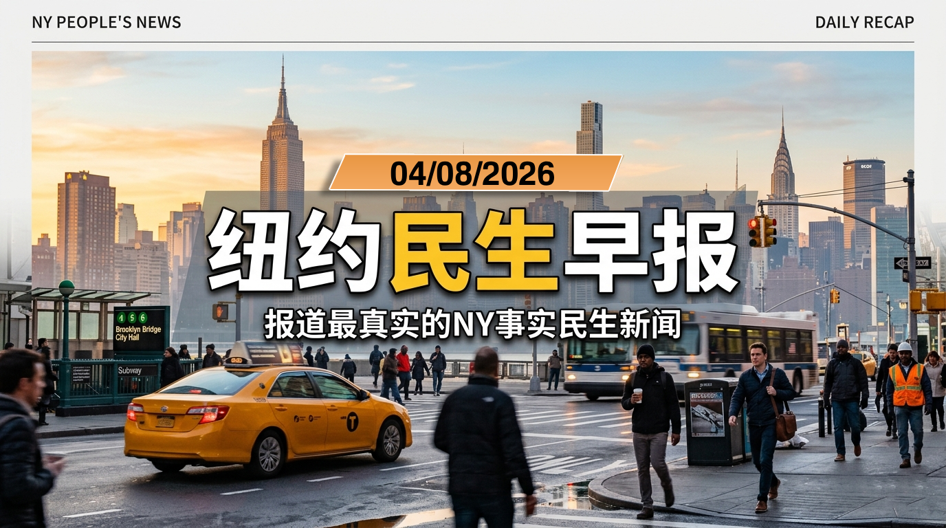 📅 纽约民生早报 | 2026.04.08 社区帖子图片1