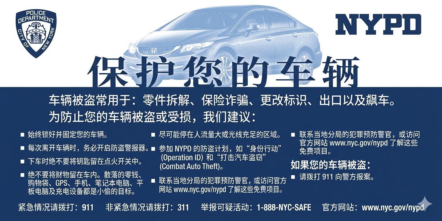 保护您的车辆 (SAFEGUARD YOUR VEHICLE)