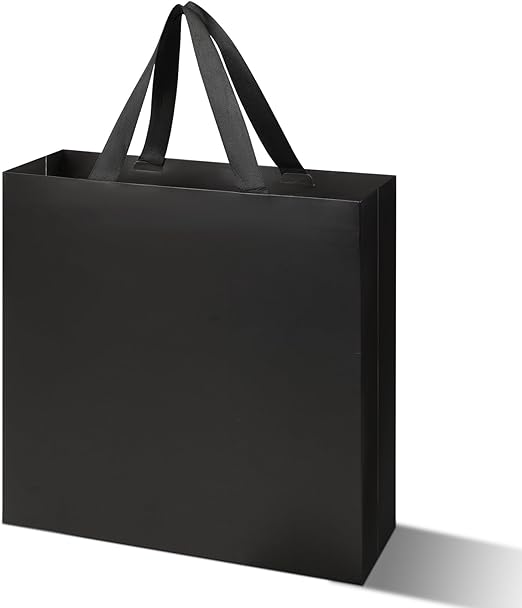 Premium Gift Bags Set of 3 – Elegant Design with Ribbon Handles, Gift Bags for Birthdays, Weddings & Special Occasions