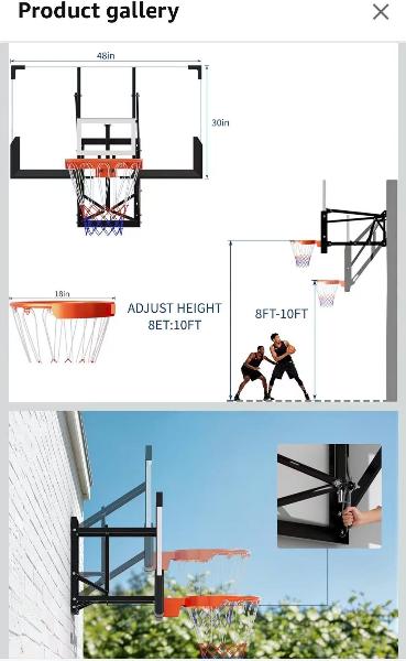 🏀🏀🏀全新篮球框架🎈🎈🎈 - 二手闲置 图片2