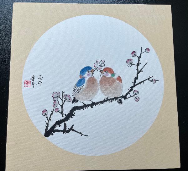 纯手绘山水画，$25-35。买到赚到，只有几幅，国内美术协会画家 - 二手闲置 图片2
