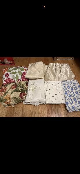 ❤️全新的窗式空调 各种9成新窗帘布 $20-$48 /套 之间/玄关柜 拖车杠等出让 見图 - 二手闲置 图片1