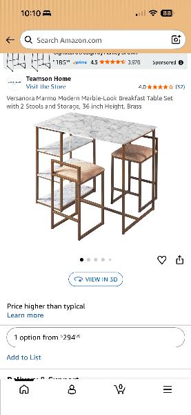 品质好、款式时尚的高脚桌和凳子低价60美元，9成新，电话9295016585，法拉盛自提…