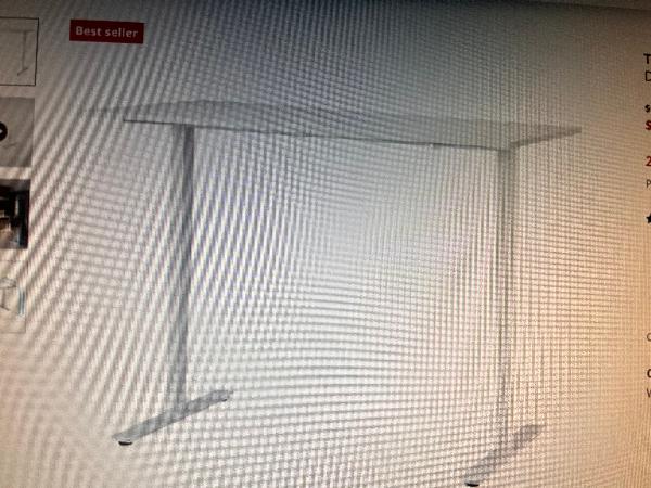 ikea white table $ 130, 31 inch by 60 inch - 二手闲置 图片1