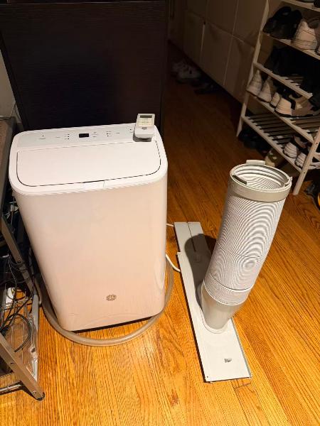 Simmons Queen size双人床100，GE 8500BTU 移动空调100自取 - 二手闲置 图片3